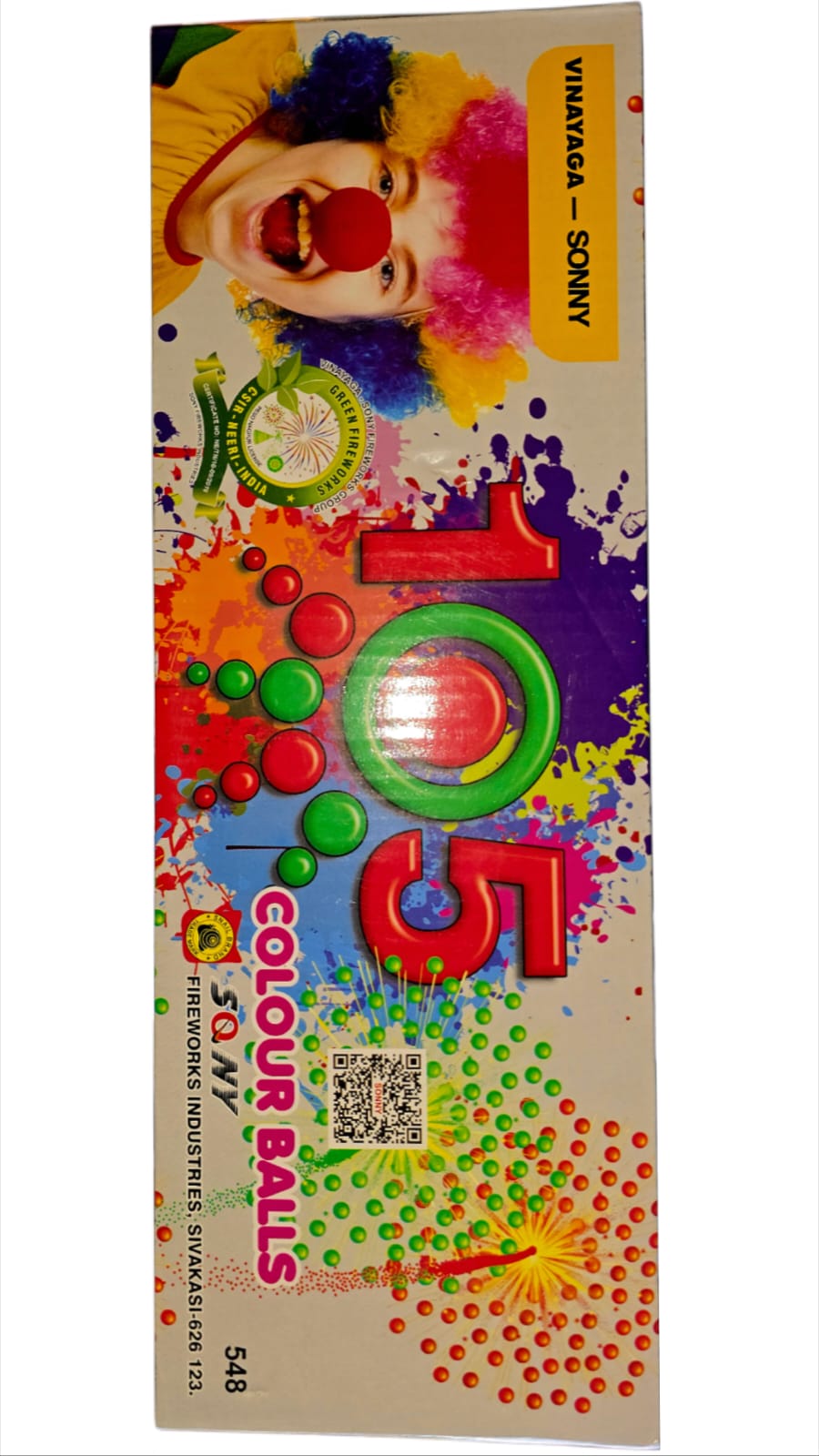 105 BALLS by Sonny Vinayaga F/W (PENDULAM CRACKLING BALLS)