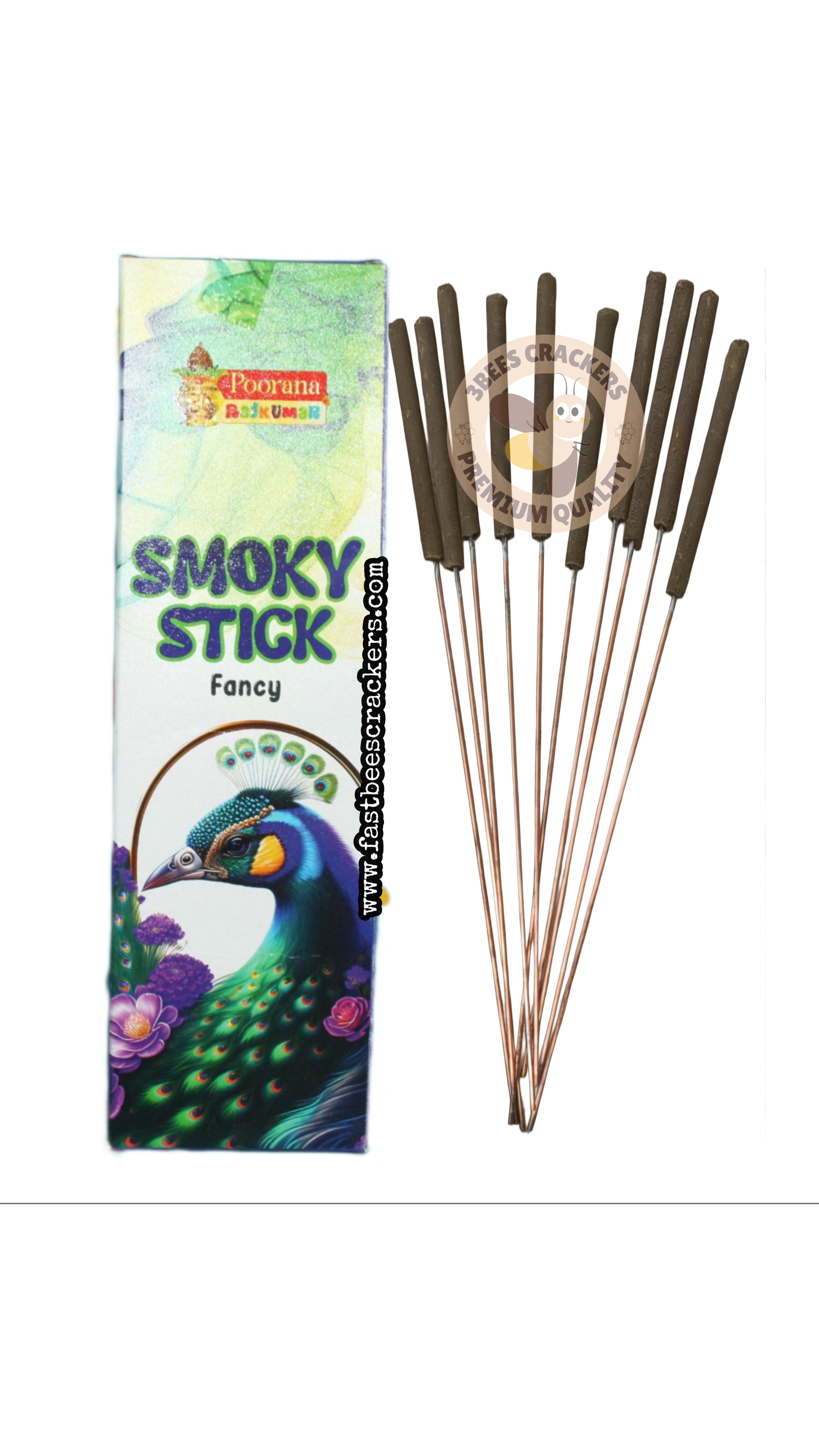 Fancy Smoke Sparklers (10 Pcs)