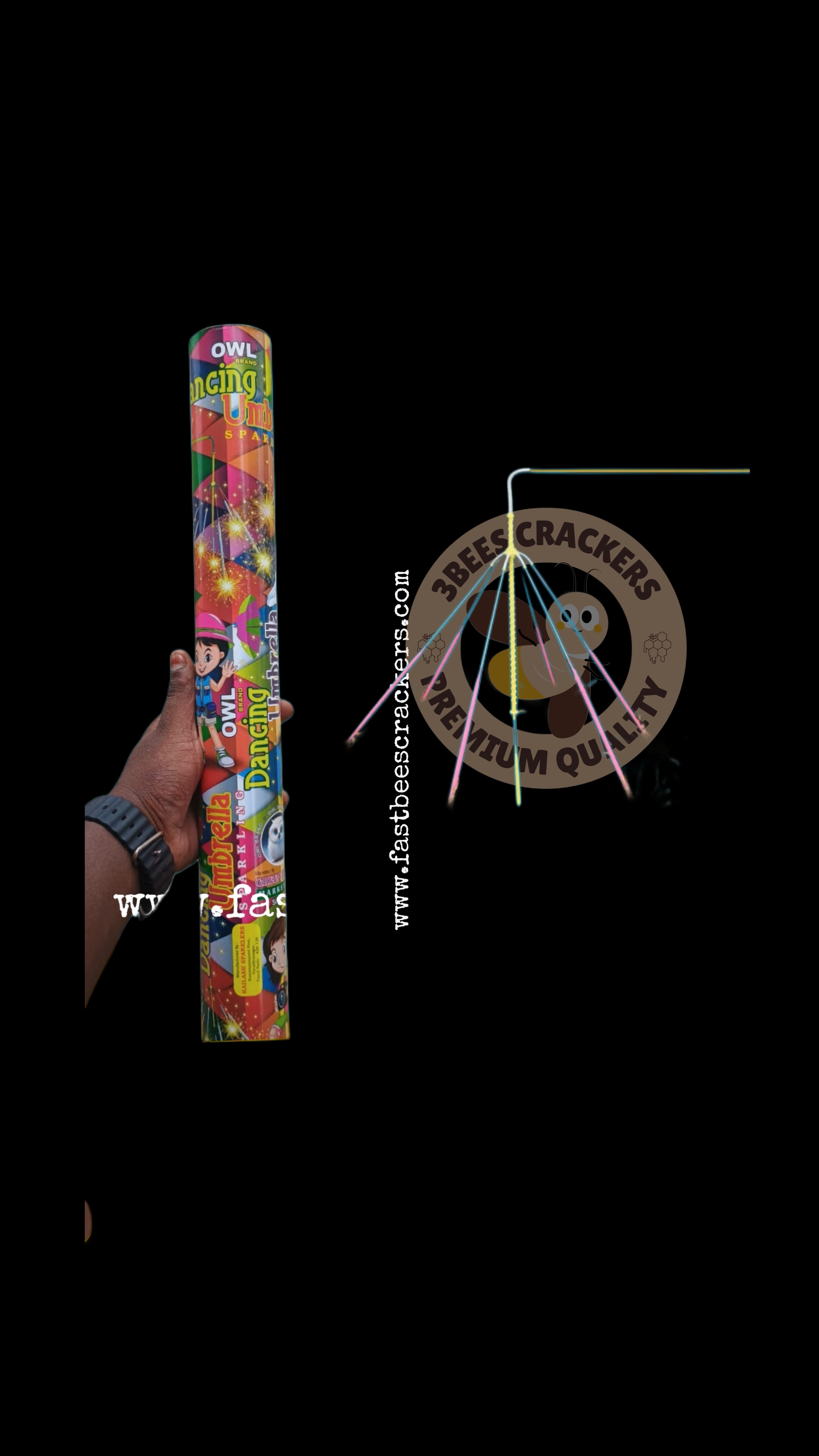 Rotating Sparklers
