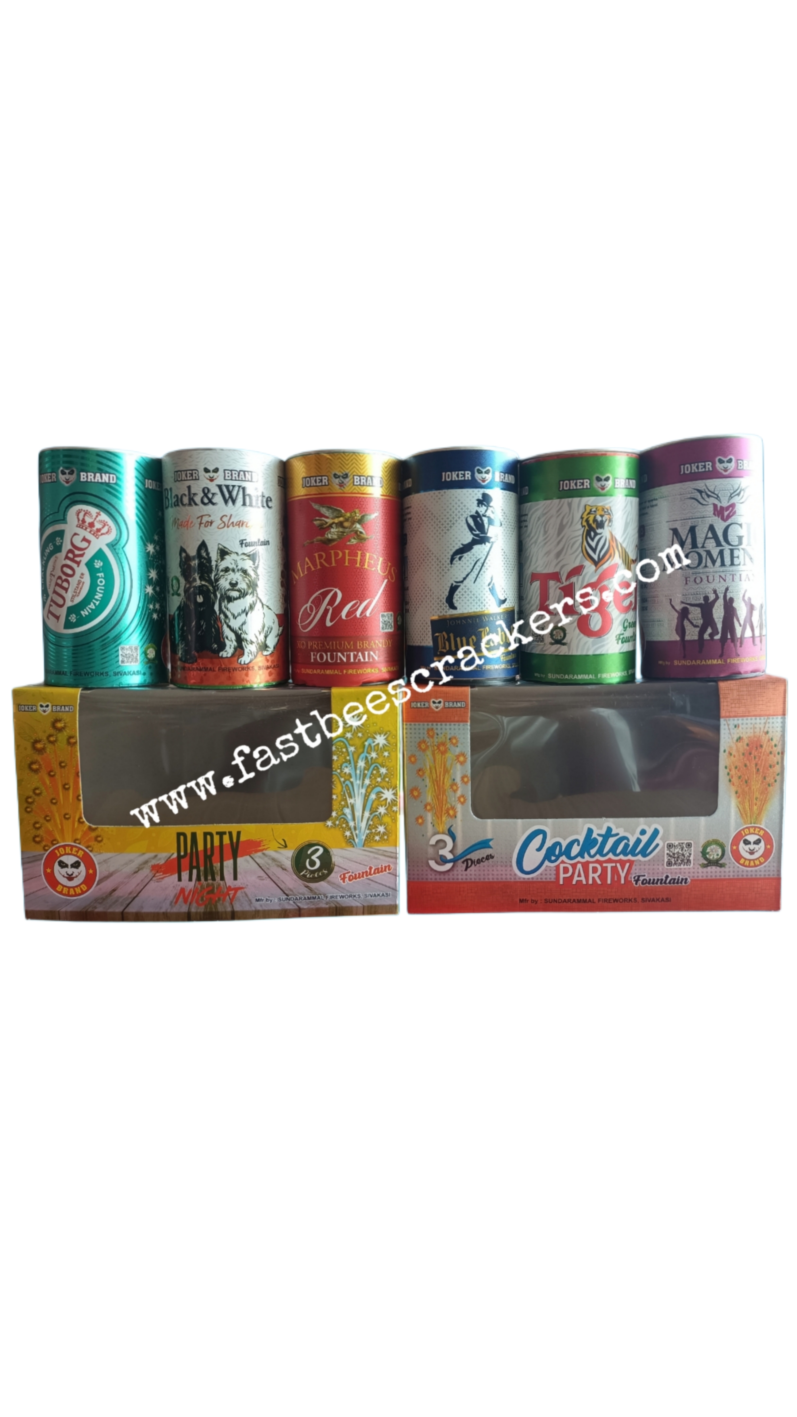Tin Fountain (3 Pcs)