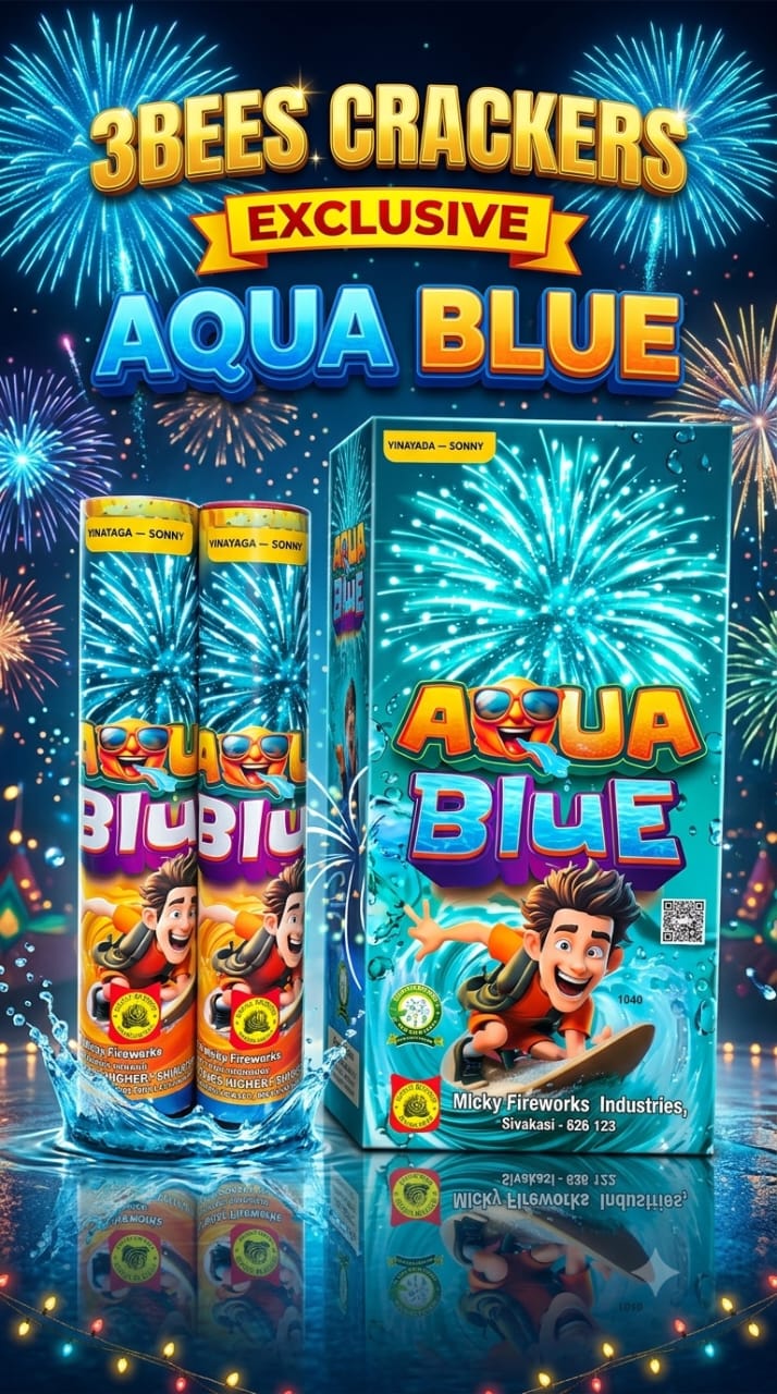 AQUA BLUE {2PCS}