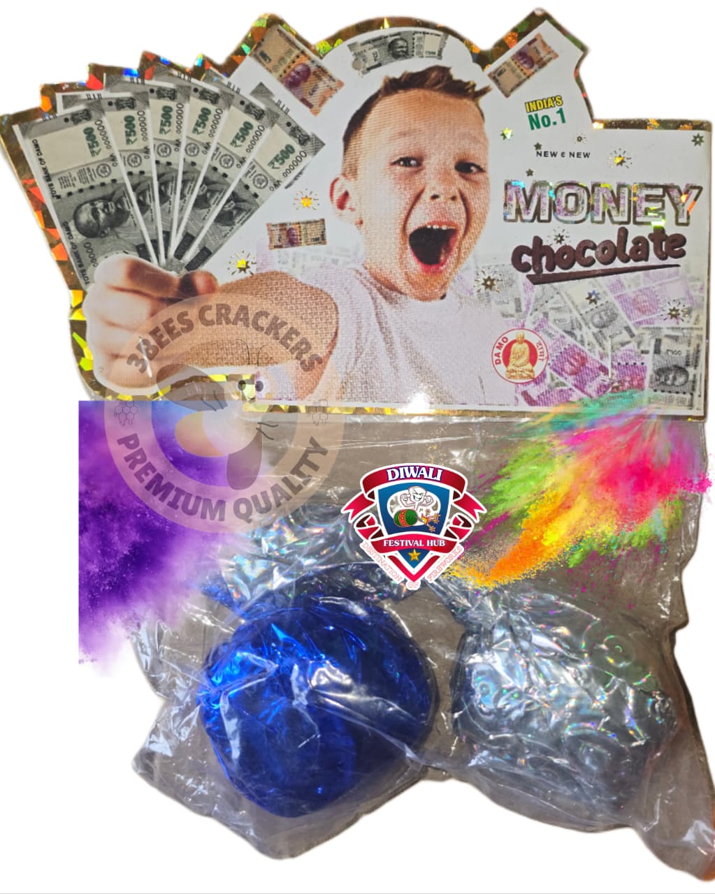 Chocolate Colour Smoke Bomb