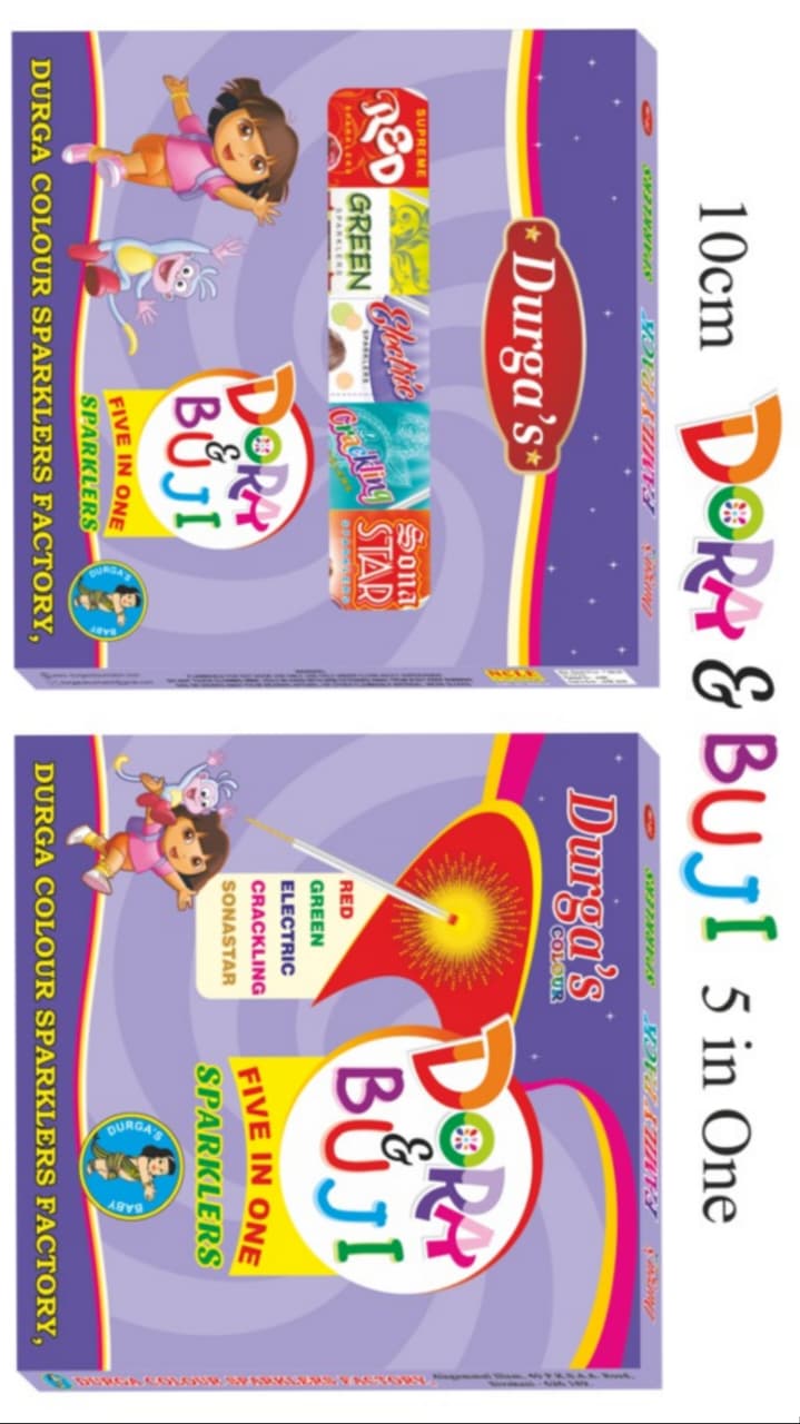 10Cm Dora Buji (5 Color Mix)