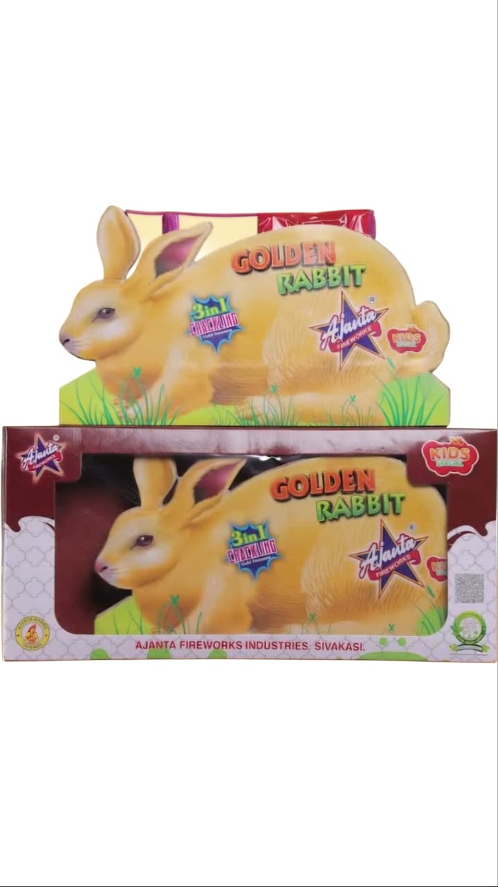Golden Rabbit (Rabbit Shape)
