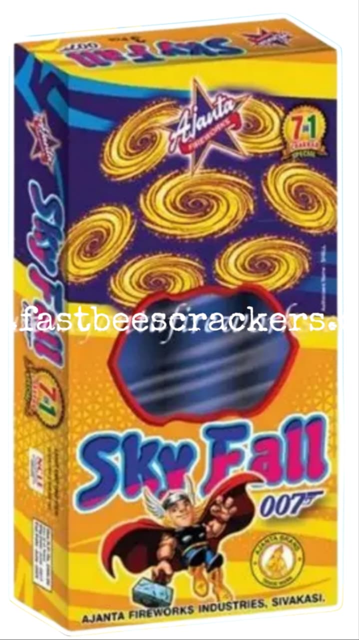 2 ½" Sky Fall Fancy 3 Pcs